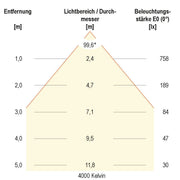 EVN Lichttechnik - Downlight/Strahler/Flutlicht LED-Einbauleuchte L1500125