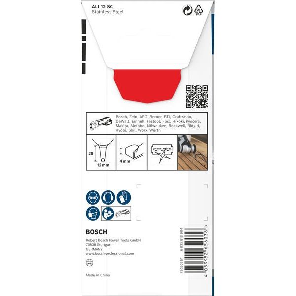 Bosch - Blatt für Oszillierer PRO ALI 12 SC Blatt für 2608669124 Multifunktionswerkze