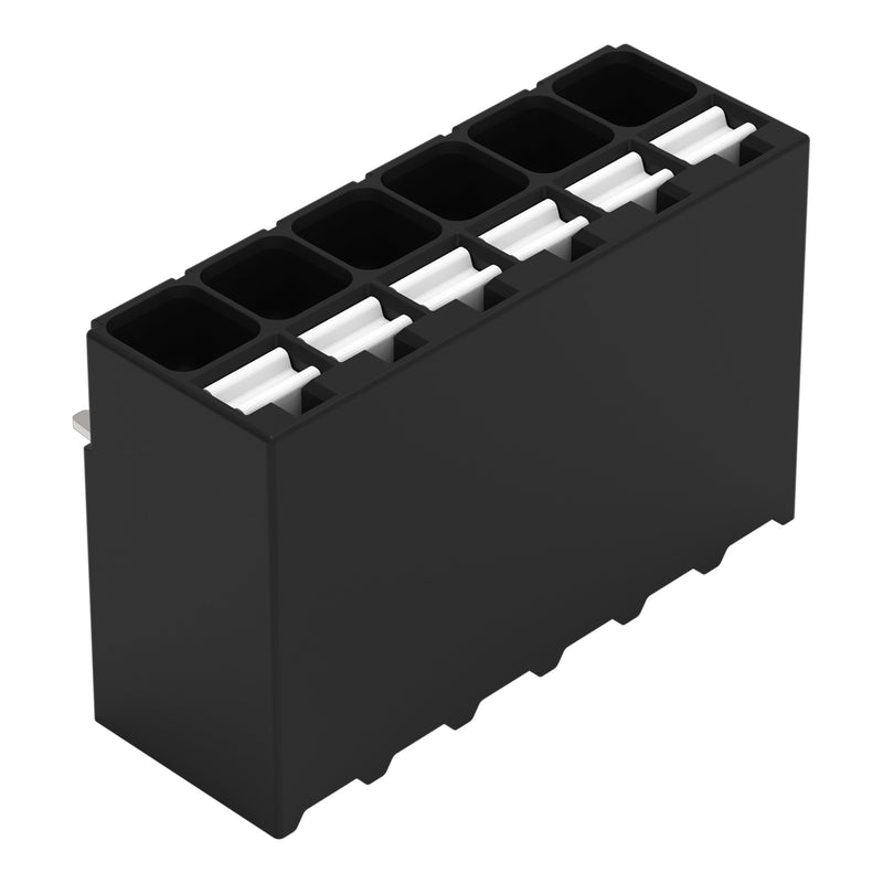 WAGO - Leiterplattenklemme THR-Leiterplattenklemme 2086-1226/997-607 Drücker,1,5mm²,sw − 1660 Stück