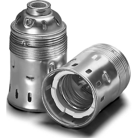 Houben - Lampenfassung Fassung E40 102903 Met,ms,G3/8A glatt