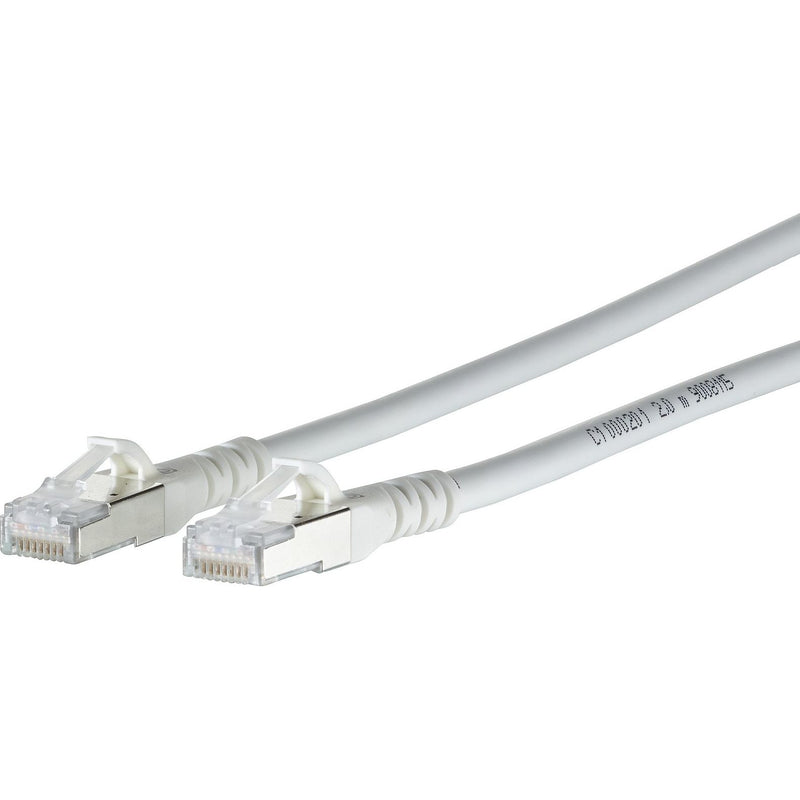 Metz Connect - Patchkabel Kupfer Patchkabel S/FTP 1308451088-E ws 1,0m Cat.6A