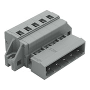 WAGO - Kabelsteckverbinder für Leiterplattensteckverbinder 1-Leiter-Stiftleiste 231-605/019-000 CAGECLAMP,2,5mm²,gr − 50 Stück