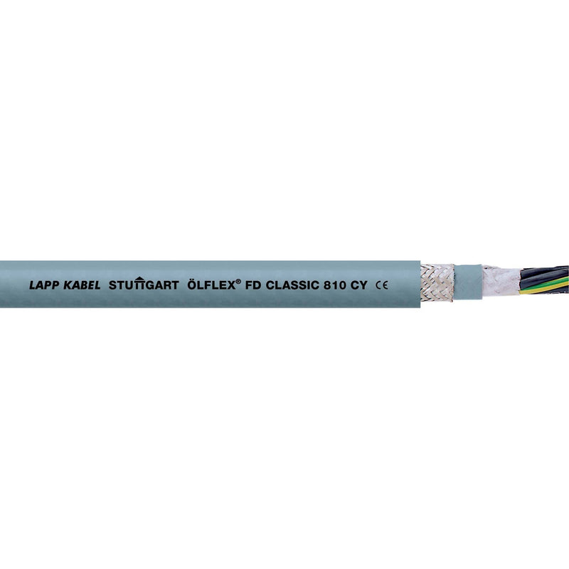 Lapp Kabel&Leitung - Energiekabel < 1 kV, für ortsveränderlichen Einsatz ÖLFLEX CLASSIC FD 810 CY 0026201/500 3G0,5 − 500 Meter