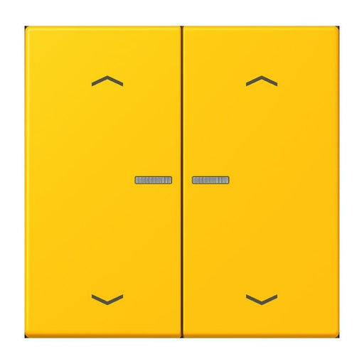 Jung - Bedienelement intelligent Taster mit Pfeilsymbolen BT LC 17102 P 263 le jaune vif
