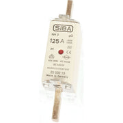 Siba - Messersicherung NH-Sicherungseinsatz 2000213.40 40A NH0 gG 500V − 3 Stück