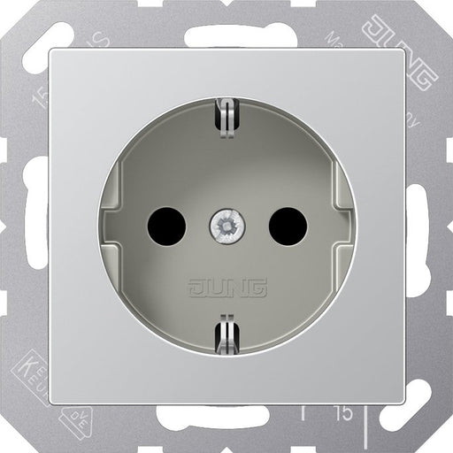 Jung - Steckdose SCHUKO-Steckdose A 1520 AL aluminium
