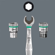 Wera - Steckschlüsselset Zyklop Hybrid Knarrensatz 05004090001 metrisch