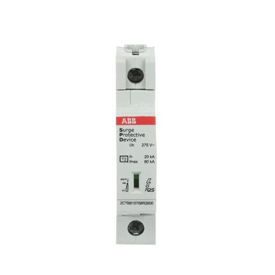 ABB Stotz S&J - Überspannungsableiter für Energietechnik/Stromversorgung Überspannungsschutz OVR T2 80-275s P QS 230/400V einpolig
