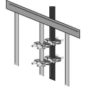 Televes - Antennenhalterung Rohrhalter RH20 für Mast bis 60mm