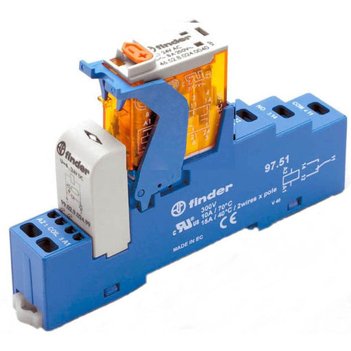 Finder - Schaltrelais Koppelrelais 4C.51.8.024.0060 − 10 Stück by Finder
