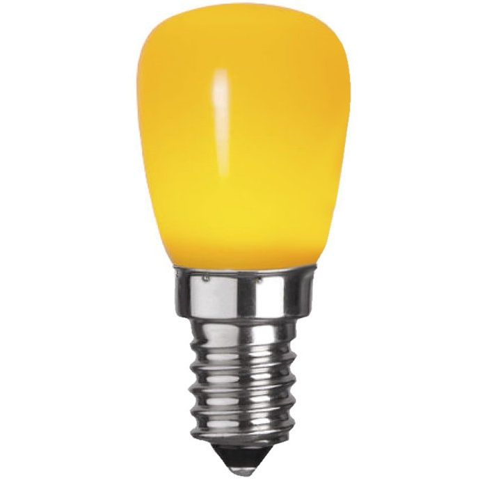 Scharnberger+Hasenbein - LED-Lampe/Multi-LED LED-Birnenlampe 27x59mm 30883 E14 230V gelb