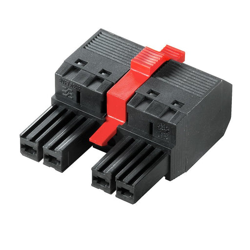 Weidmüller - Kabelsteckverbinder für Leiterplattensteckverbinder Verbinder 7.62mm BVF 7.62H#1060590000 − 40 Stück