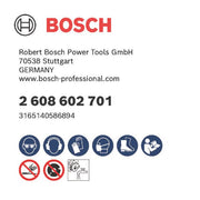 Bosch - Trenn-/Schleifscheibe Diamanttrennscheibe 2608602701 PRO Marble