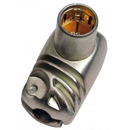Televes - Koax-Steckverbinder F-Stecker Quick FSW2000N gewinkelt, Guss