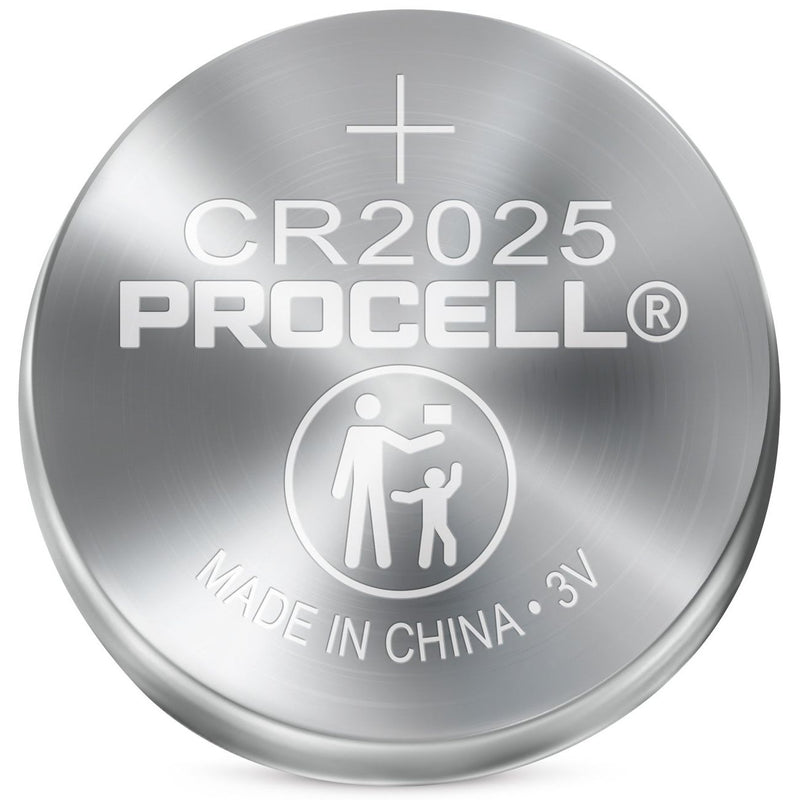 Hückmann - Batterie Knopfzelle Lithium 3V PC2025-B5 (VE5) CR2025 Procell − 40 Packung