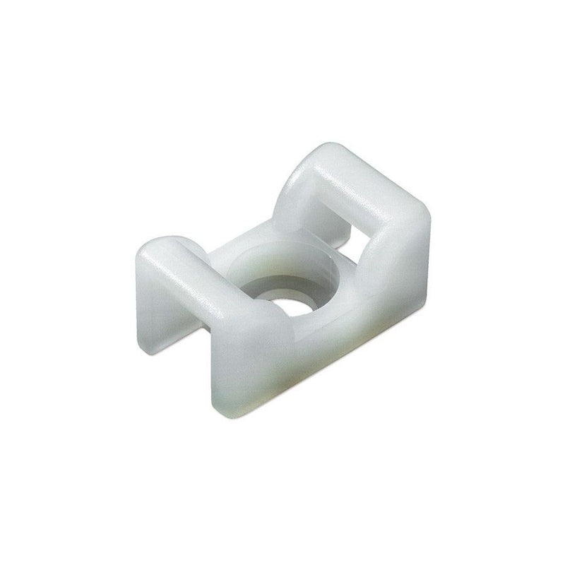 HellermannTyton - Befestigungssockel und -element für Kabelbinder Befestigungssockel KR8G5 E/TFE BU 100 blau − 100 Stück