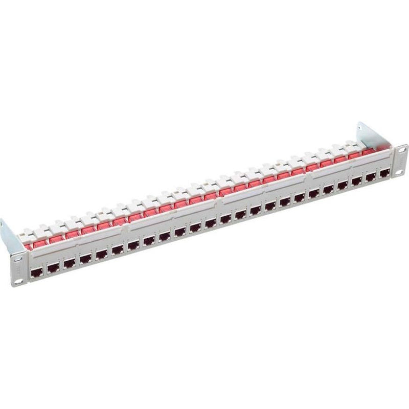 Reichle&De-Massari - Patchpanel Kupfer Rangierfeld PC 1HE 813493 24xRJ45-C6A/s-gu