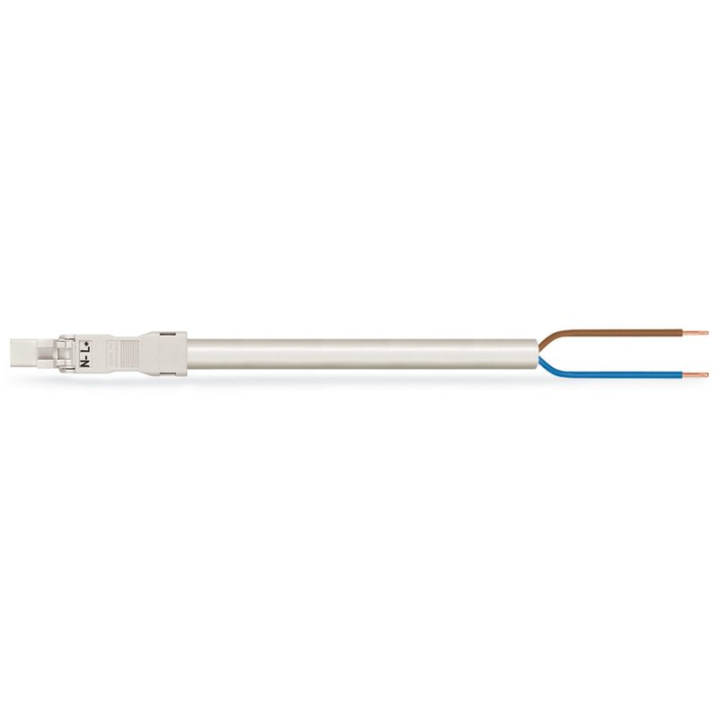 WAGO - Konfektionierte Leitung für steckbare Gebäudeinstallation konfekt. Anschlussleitung 891-8992/205-502 Eca,Stecker