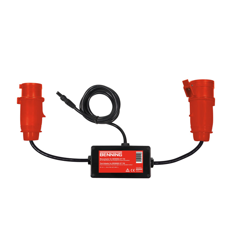 Benning - Adapter für Prüf- und Messgeräte Messadapter 32A CEE 3phas. 044141 aktiv