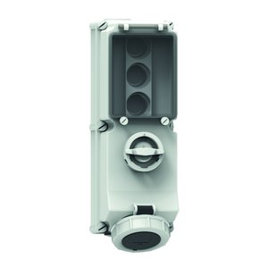 Bals Elektrotech - CEE-Steckdose abschaltbar, abgesichert (IEC 60309) Wandsteckdose abschaltbar 17021 verriegelt abgesich