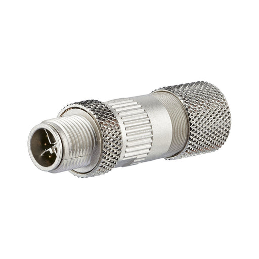 Metz Connect - Rundsteckverbinder, feldkonfektionierbar (Industriesteckverbinder) Stecker M12 feldkonfektio. MNF881A315-0001 gerade X-kodiert − 10 Stück