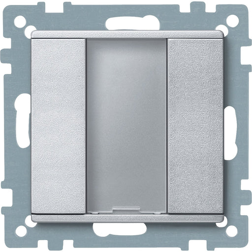 Schneider Electric - Bussystem-Tastsensor Taster 1fach plus MTN627560 aluminium