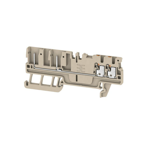 Weidmüller - Durchgangs-Reihenklemme Klemme APGTB 1.5 FT 4C/2 PUSH IN, 1.5 mm² − 50 Stück