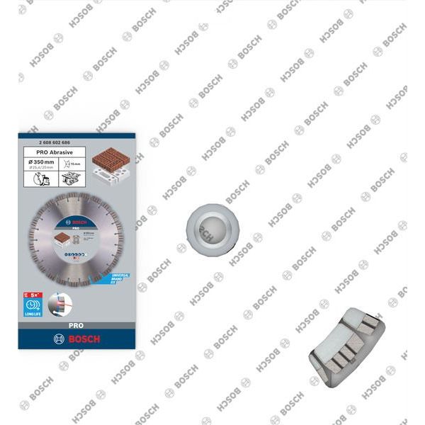 Bosch - Trenn-/Schleifscheibe Diamanttrennscheibe 2608602686 PRO Abrasive