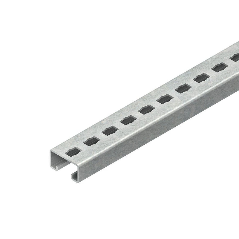 Niedax - Stiel/Profilschiene Ankerschiene 2986/300 FKL − 1 Stück