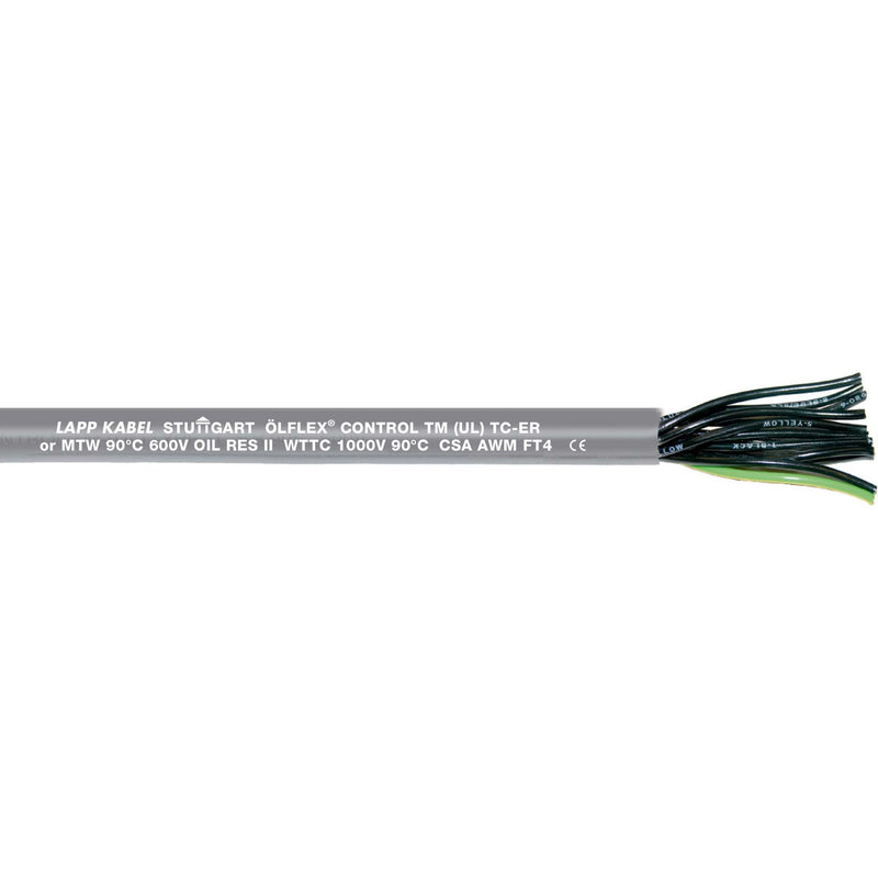 Lapp Kabel&Leitung - Energiekabel < 1 kV, für ortsveränderlichen Einsatz ÖLFLEX CONTROL TM 3G2,5 281403/305 − 305 Meter