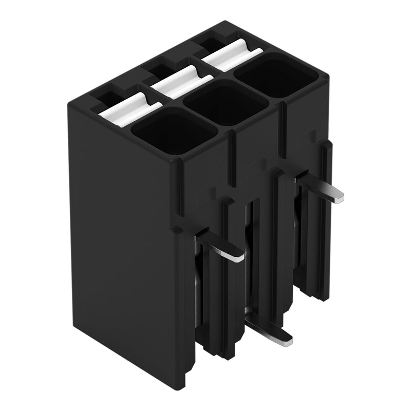 WAGO GmbH & Co. KG - Leiterplattenklemme THR-Leiterplattenklemme 2086-1223 Drücker,1,5mm²,sw − 288 Stück