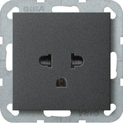 Gira - Steckdose EURO US System 284028 anth