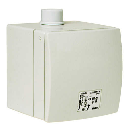 Walther Werke - CEE-Steckdose (IEC 60309) MONDO Wandsteckdose 16A 116306 3P 230V 6h IP44 AP