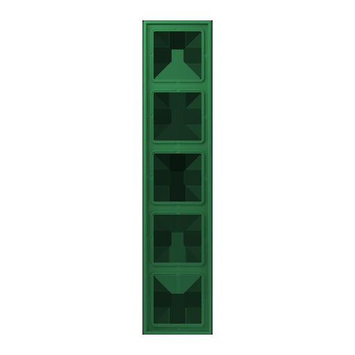 Jung - Abdeckrahmen Rahmen 5-fach LC 985 219 vert fonce