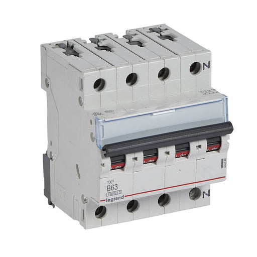 Legrand - Leitungsschutzschalter Legrand 404146 B63A 3-polig+N 10kA