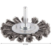 Bosch - Rotierende Drahtbürste PRO Metal heavy 2608622113 Scheibenbürste
