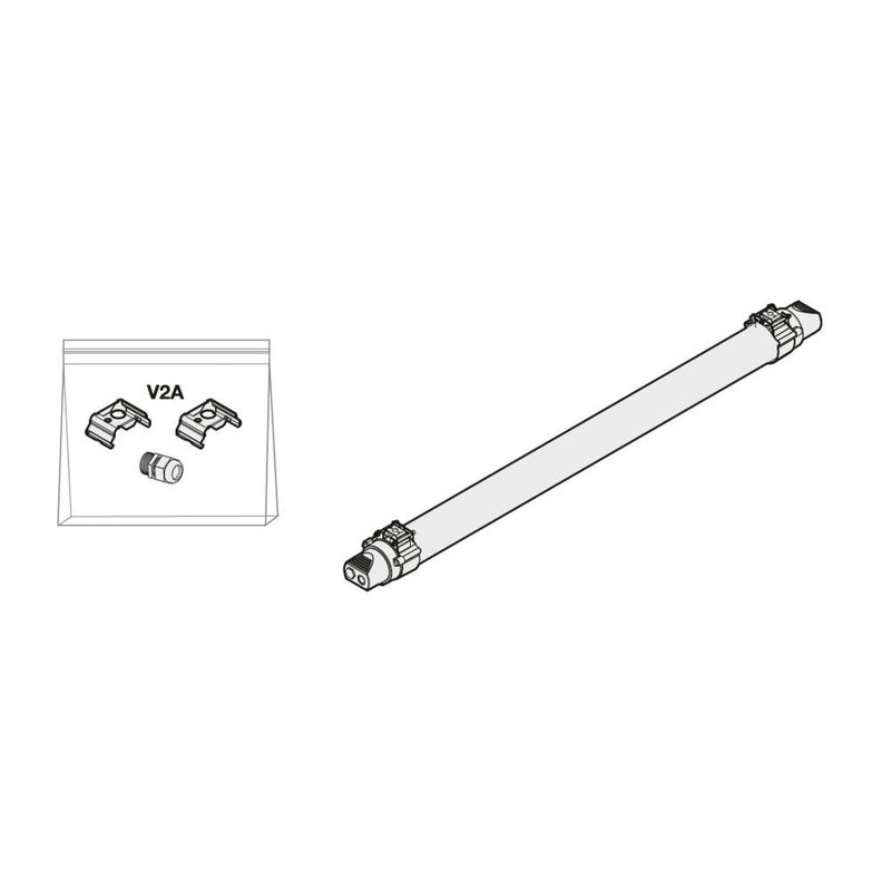 Ledvance - Decken-/Wandleuchte LED-Feuchtraumleuchte DPMAX1200S43W840VW69 840, IP69, 1,2m