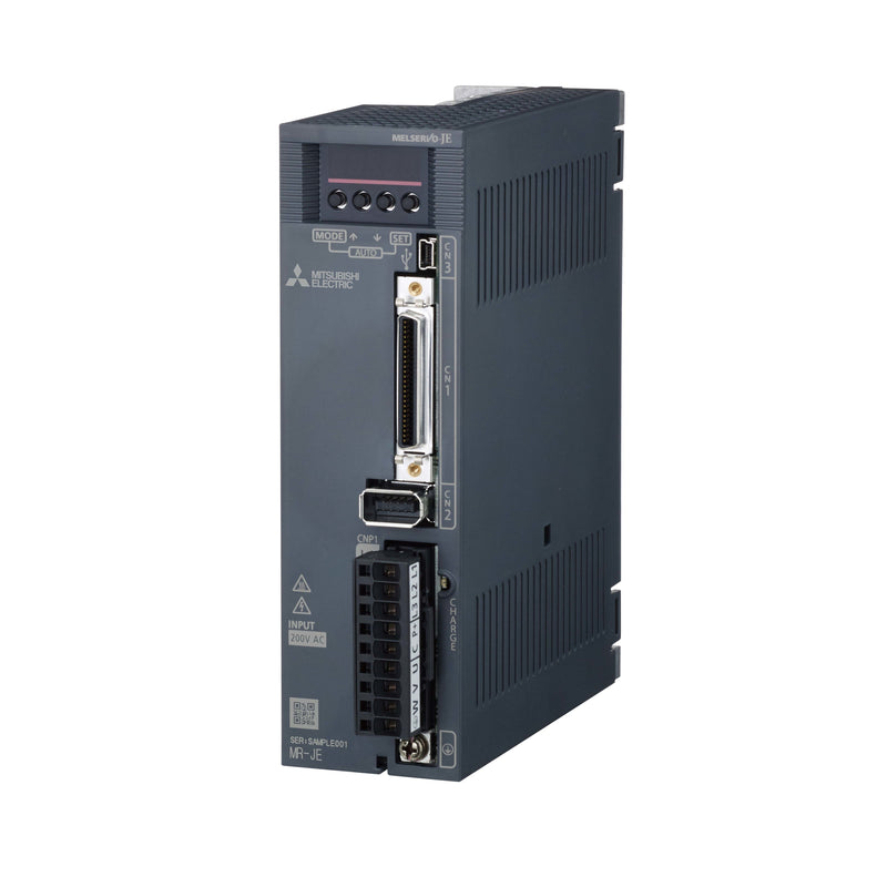 Mitsubishi Electric - Motormanagement-Gerät Servoverstärker MR-JE-20A Digital AC − 1 Stück