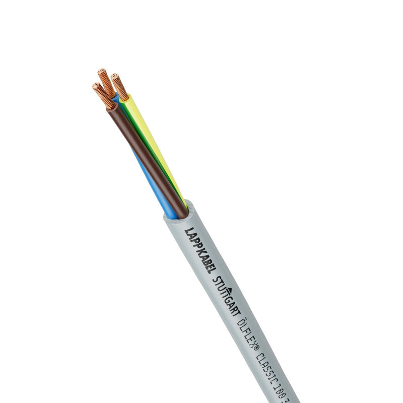 Lapp Kabel&Leitung - Energiekabel < 1 kV, für ortsveränderlichen Einsatz ÖLFLEX CLASSIC 100 00100644/1000 300/500V 3G1,5 − 1000 Meter