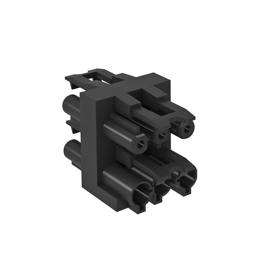 OBO Bettermann - Steckverbinder für steckbare Gebäudeinstallation Verteilerblock VB-3 GST18i3p 3p 1Eing. /3p 3Ausg