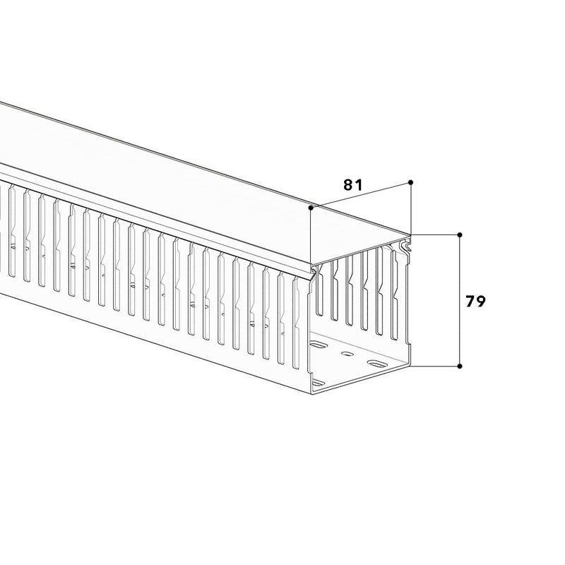 GGK - Verdrahtungskanal N1679 − 2 Meter