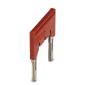 Phoenix Contact - Querverbinder/Brücker für Reihenklemme Steckbrücke FBS 1/4-8 4-polig, rot − 10 Stück