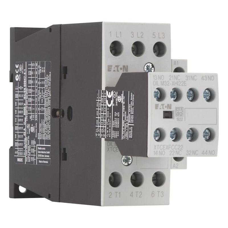 Eaton - Leistungsschütz zum Schalten von Wechselstrom Leistungsschütz DILM32-22(230V50HZ 15kW/400V, 240V60Hz