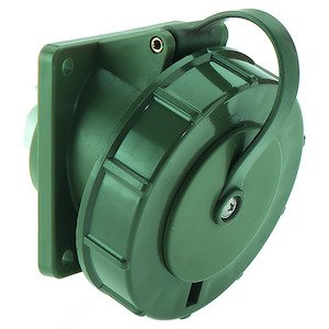 Bals Elektrotech - CEE-Anbausteckdose (IEC 60309) Anbausteckdose geneigt 16A 12236 5p >50V 2h IP67