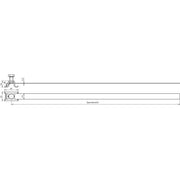 DEHN - Leitungshalter für Blitzschutz Leitungshalter LH6.8SB50.150SPSM8V2 f. Rd 6-8mm NIRO