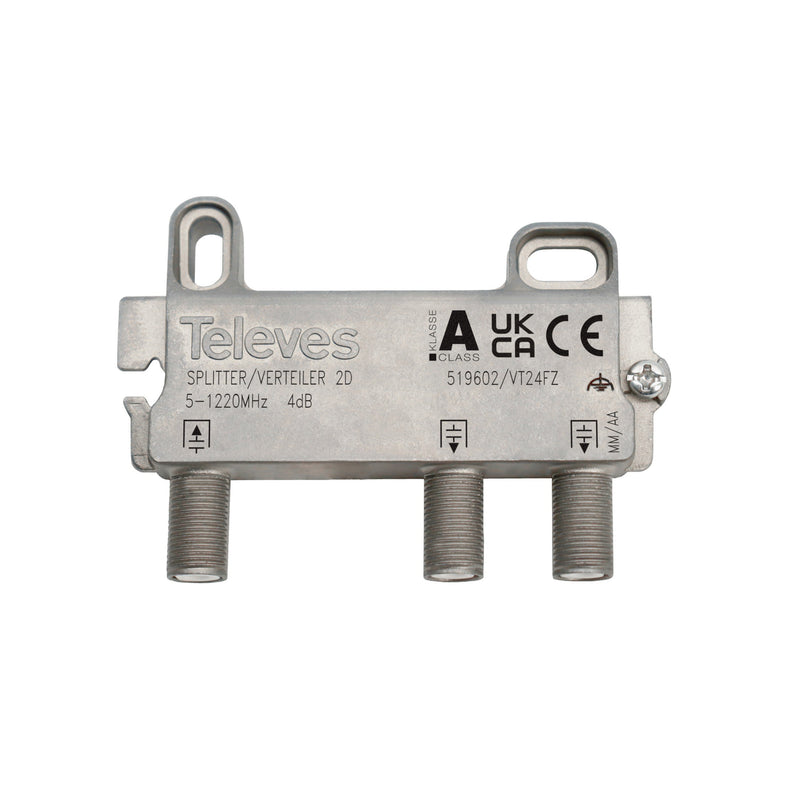 Televes - Abzweiger und Verteiler 2f. VT24FZ 4dB, 5-1218MHz