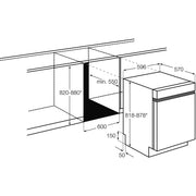 Electrolux AEG MDA - Geschirrspüler UB-Geschirrspüler CARAT FUS5360CZM Serie5