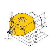 Turck - Induktiver Näherungsschalter Sensor BI50UQ80AP6X2H1141 induktiv