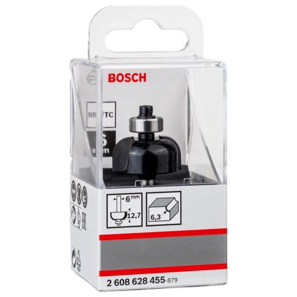 Bosch - Fräser PRO Hohlkehlfräser, R 2608628455 6,4, Schaft 6 mm