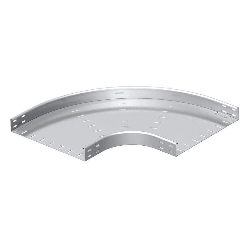 OBO Bettermann - Bogen für Kabelrinne Bogen RBU 90 640 A4 90Grad 60x400